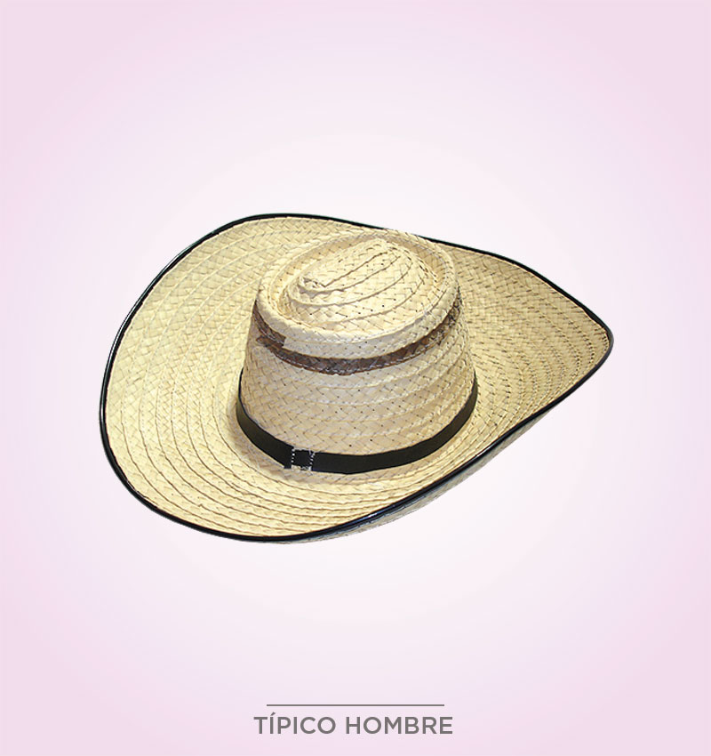 Sombrero Típico Hombre pochos de Colombia